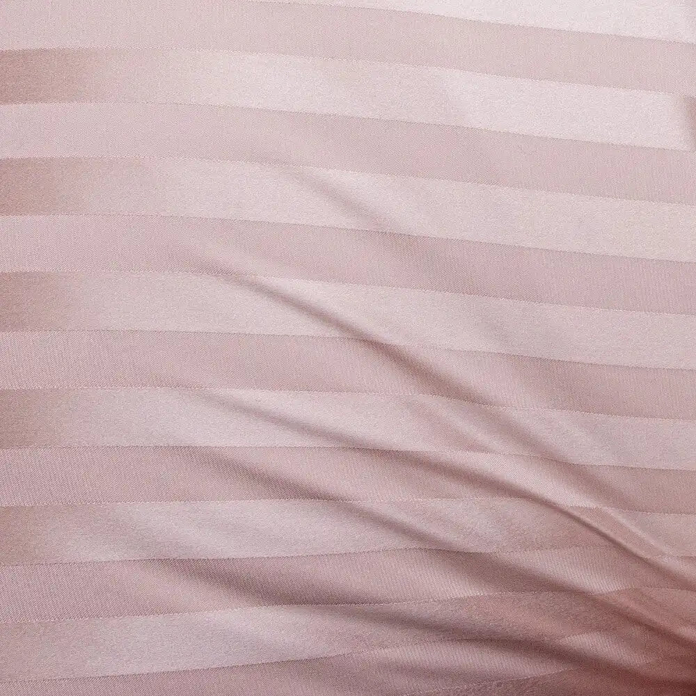 Pillowcase - Pink Striped - Queen