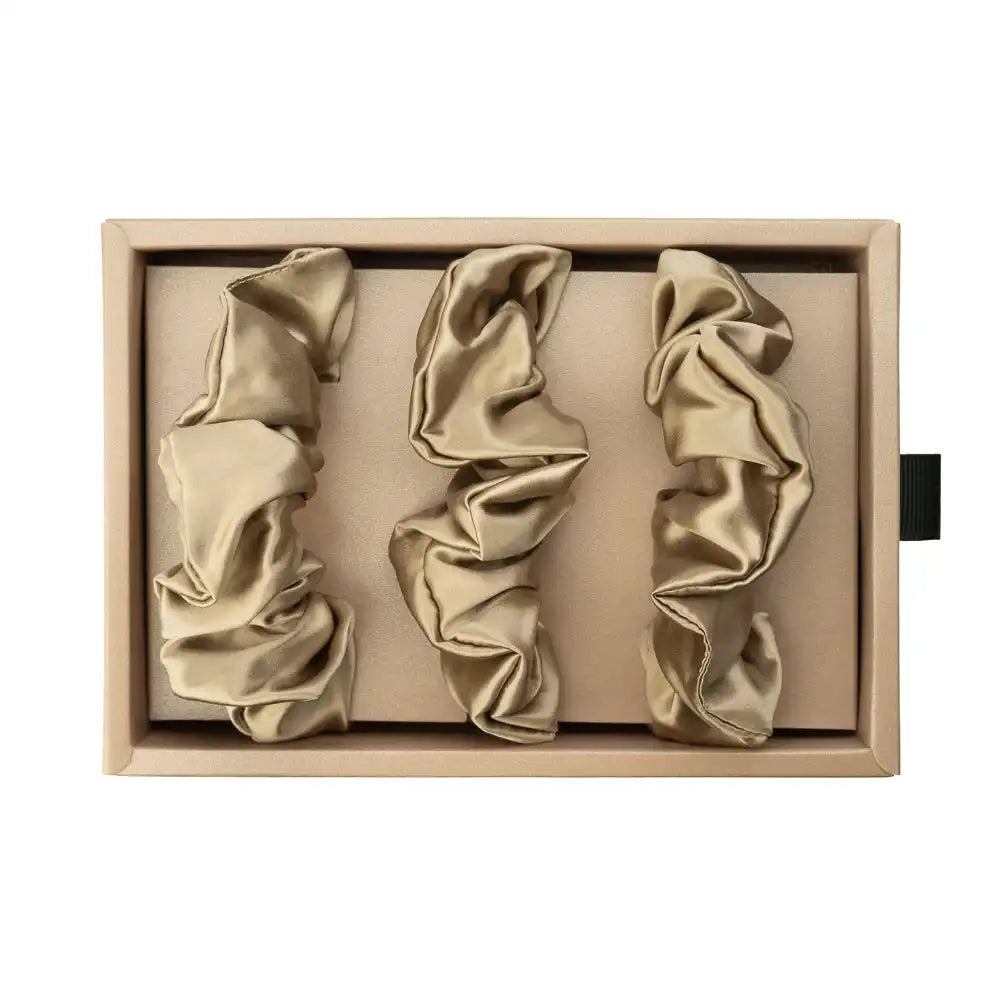 Blissy Scrunchies - Taupe