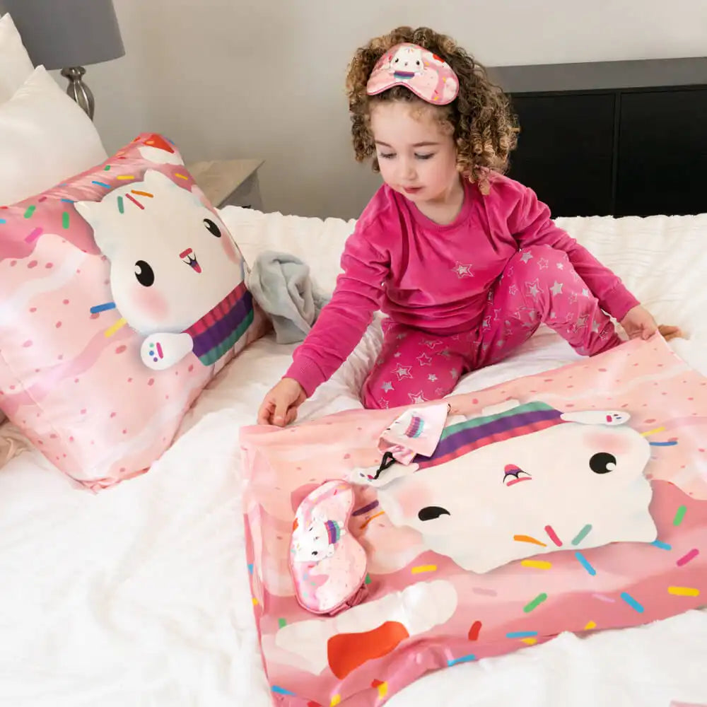 Pillowcase - Gabby's Dollhouse - Cakey Cat - Junior Standard