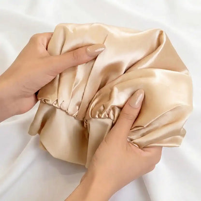 Blissy Bow Bonnet - Champagne