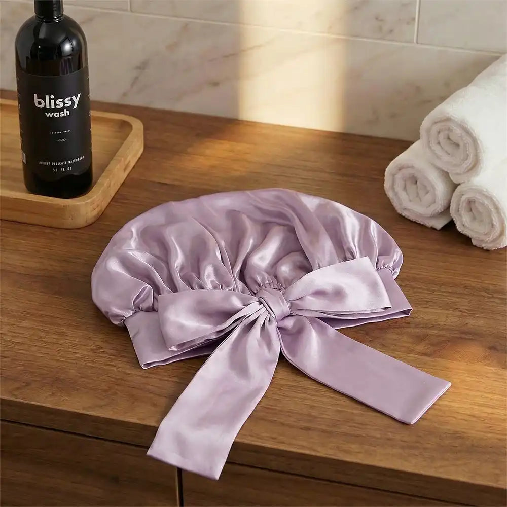 Blissy Bow Bonnet - Lavender