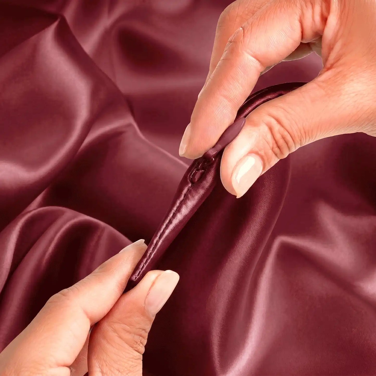 Pillowcase - Burgundy - Standard