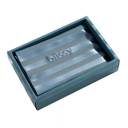 Pillowcase - Ash Blue Striped - King
