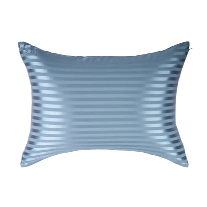 Pillowcase - Ash Blue Striped - King