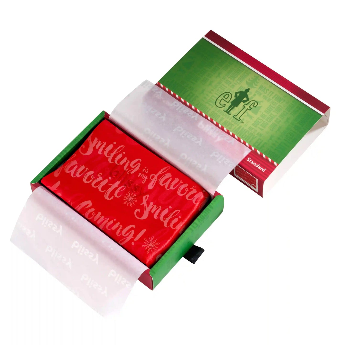 Pillowcase - Elf “Santa Is Coming!” - Standard