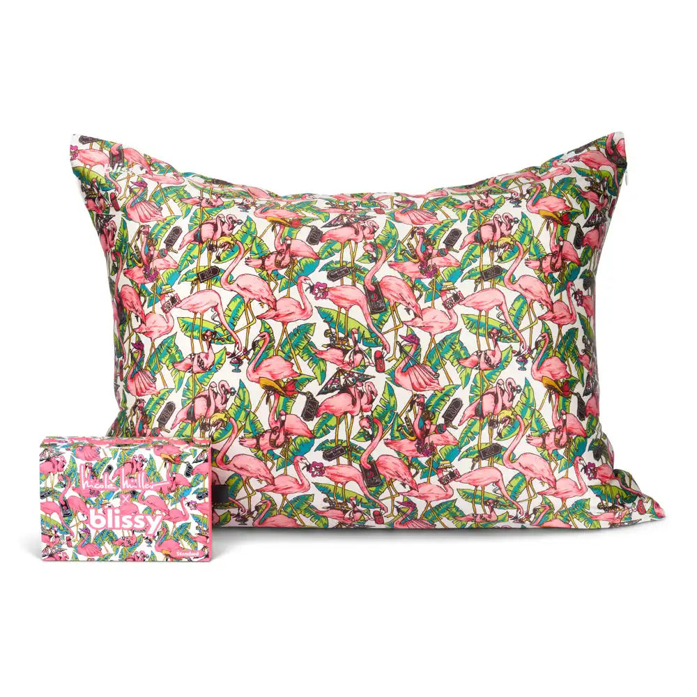 Pillowcase - Nicole Miller - Flamingo - Standard