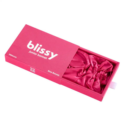 Blissy Junior Bow Bonnet - Hibiscus