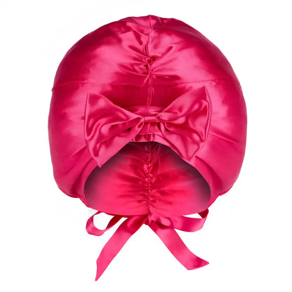 Blissy Junior Bow Bonnet - Hibiscus