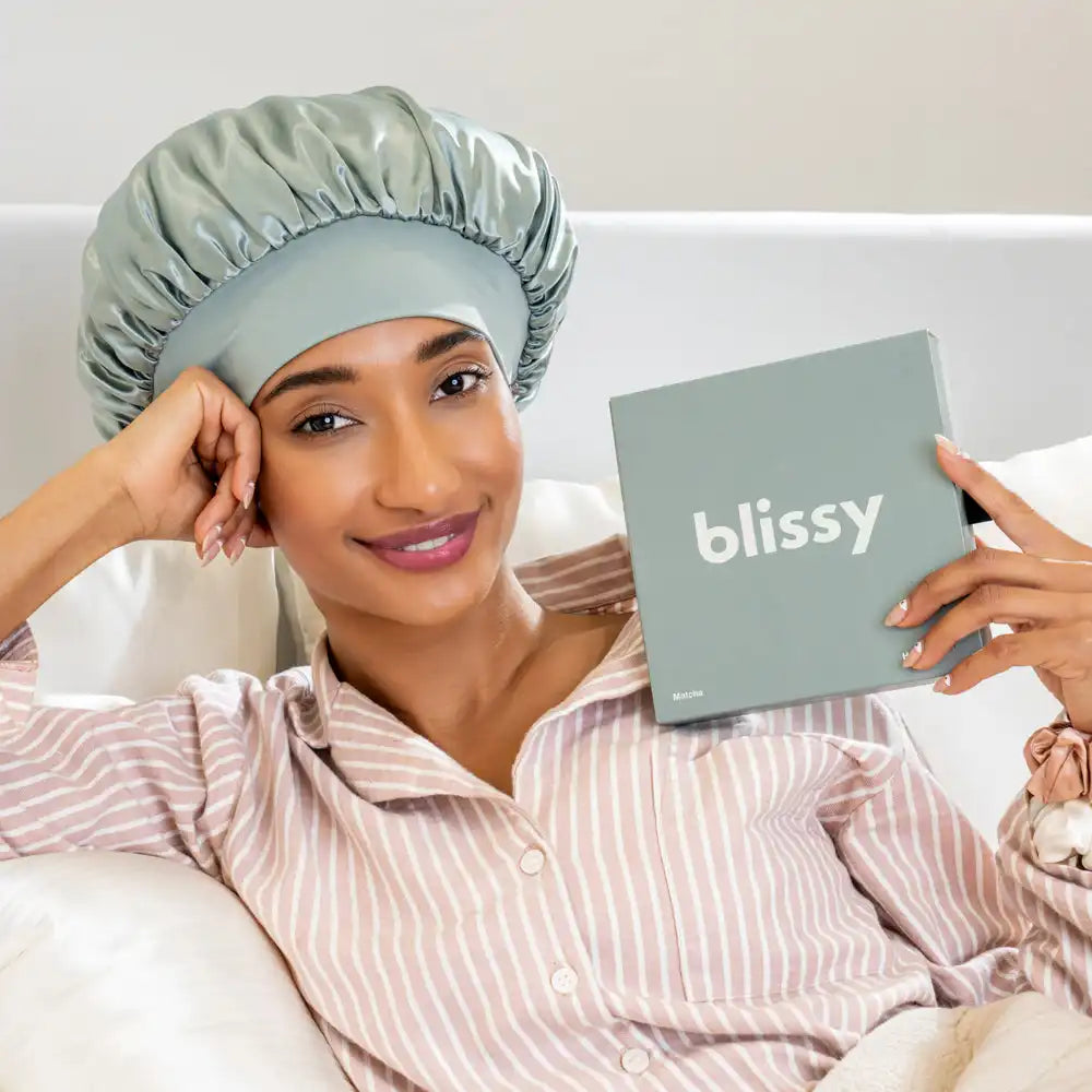 Blissy Halo Bonnet - Matcha