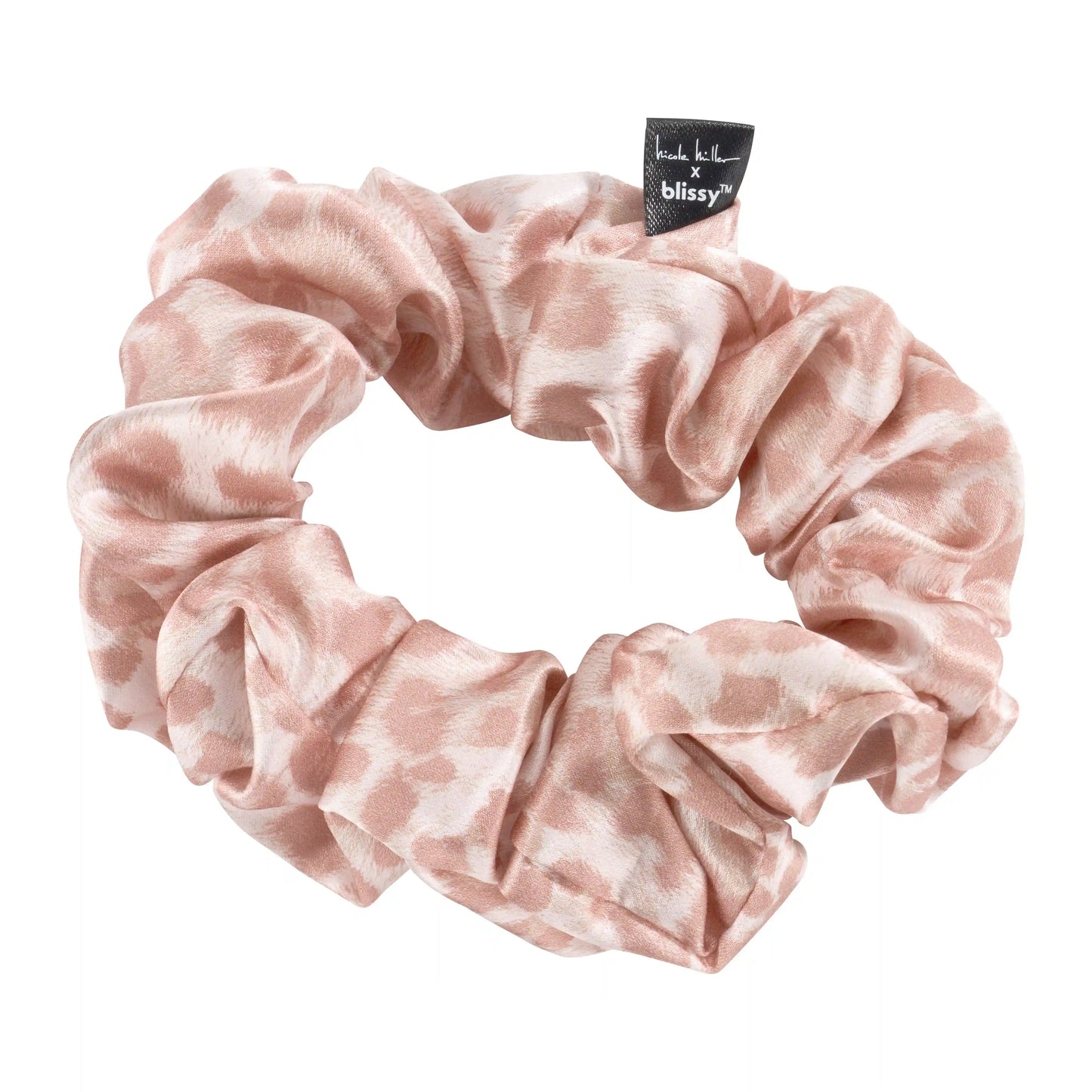 Blissy Scrunchies - Nicole Miller - Mauve Cheetah