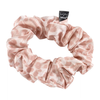 Blissy Scrunchies - Nicole Miller - Mauve Cheetah