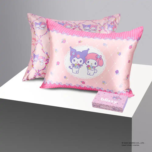 Blissy Pillowcase - Hello Kitty - My Melody™ & Kuromi™ - King