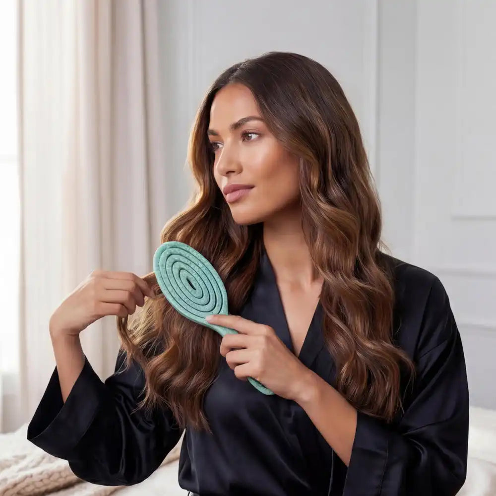 Blissy Detangling Brush - Teal