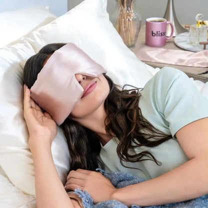 Sleep Mask - Pink - Weighted