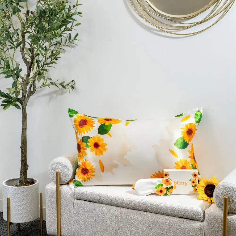 Pillowcase - Zodiac Flower - Leo Sunflower - Standard