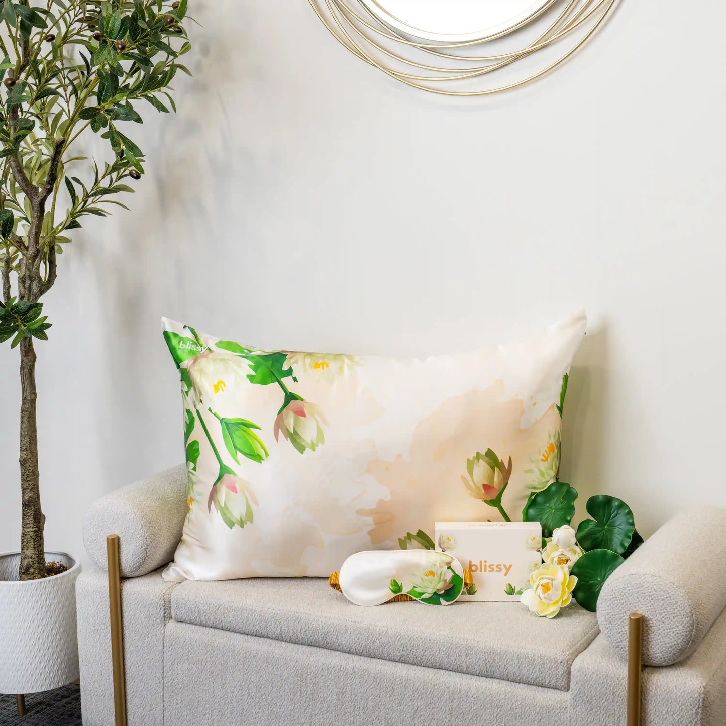 Pillowcase - Zodiac Flower - Pisces Water Lily - Queen