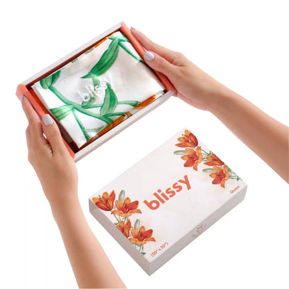 Pillowcase - Zodiac Flower - Taurus Lily - King