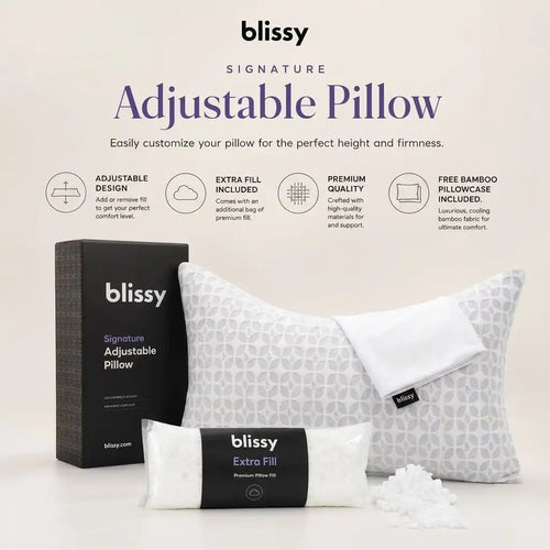 Signature Adjustable Pillow - Crescent - King